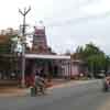 A view of Ayyappa swamy temple gopuram at Sivakasi Tenkasi main road
