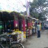 Garland shop near Sri Kalahasti Temple