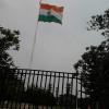The National Flag at Rajiv Gandhi Memorial, Sriperumbudur