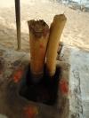 Pooja for Holy Bamboo sticks, Talakadu