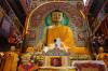 Idol of Buddha inside Monastery - Tawang