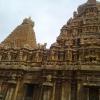Scene from in Tanjore Big Temple