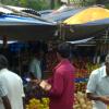 People buy fruits from fruits bazar - Thiruvarur