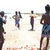 Fishermen preparing the net... Thoothukudi