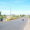 Straight road to Tuticorin Harbour