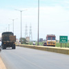 Vehicles on V.O.C road at Thoothukudi
