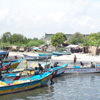 Fishing boats at Therespuram