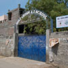 An entrance to Holy Cross Anglo Indian higher secondary school at Tuticorin