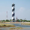 A view of Tuticorin district Light house in hare island