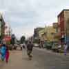 Sankarankoil west car street at roadside  in Nellai district