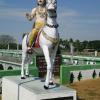 The King Raja Raja Cholan's statue