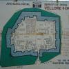 Map on Sign Board Of  Vellore Fort, Vellore
