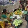Buyer and Seller of Vegetables in Vellore Market