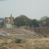 A Dry River with Temple, Vellore