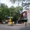 Traffic circle at Railway feeder road - Rajapalayam...
