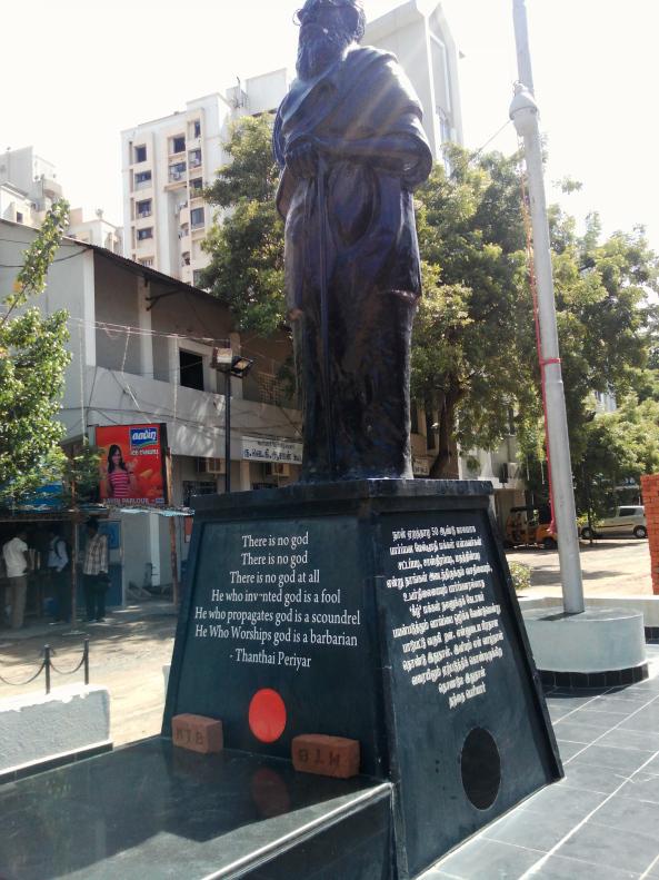 Statue of Periyar [Source: Veethi.com]