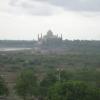 View of Taj Mahal from Agra City