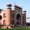 The great entrance to Taj Mahal, Agra