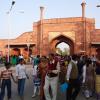 The entry gate of Taj Mahal