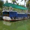 Common Travel Boat at Alappuzha Boat House