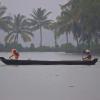 Boat in Kerala back waters