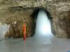 Shiva Linga in Amarnath Cave