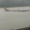 Aranmula River on a Rainy Day, Pathanamthitta