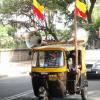 Colorful Autorickshaw in Bangalore