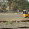 Tempo Waiting for Passengers Beside Station, Bardhaman