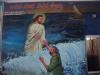 Painting of Jesus walking on the water