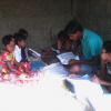 Children Studying at Biprasekhar in West Bengal
