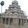 Dharmaraja's ratha in Mahabalipuram