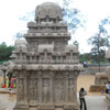 Sahadeva and Nakula's ratha at Mahabalipuram Pancha rathas area