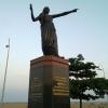 Kannagi Statue at Marina Beach