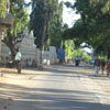 A roadway to Pancharathas at Mahabalipuram