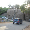 Monuments at Mahabalipuram roadside