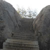 Path way to Olakkaneshwara temple in Mahabalipuram