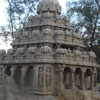 Dharmaraja's ratha at Mamallapuram