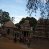 Pancha rathas view at Mahabalipuram