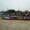 Boat in the Besant Nagar Beach