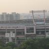 Aerial View of Nehru Stadium, Chennai
