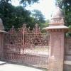 Amazing architecture of pillars and gate at Egmore Museum