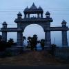 Arch of Lord Buddha Temple near Chennai