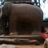 Elephant Statue near Mamallapuram Pancha Rathas