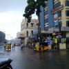 Chennai In Rainy day - Opposite to Secretariat, Chennai