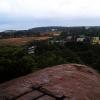 Bay of Bengal is visible from the top of the hill in mahabalipuram