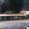 Bed made in Rock in Mahabalipuram
