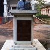 The statue of Thiyagi Ariya called as Bashiyam at Gandhi Mandapam - Chennai