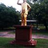 The statue of Thiyagi Senbagaraman at Gandhi Mandapam - Chennai