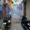 Crackers Smoke at Krishnappa Street, Chepauk